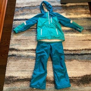 Blue Lands End Ski and Snow Suit